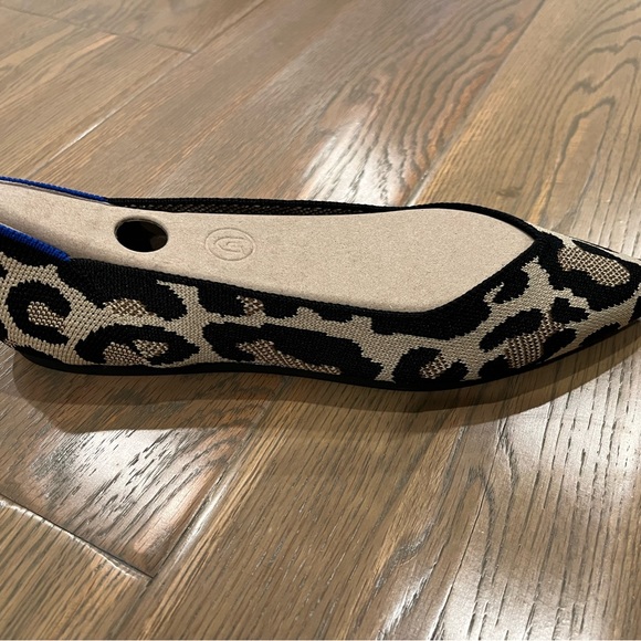 NIB Rothy’s Desert Cat The Point size 8.5 leopard print - Picture 9 of 12